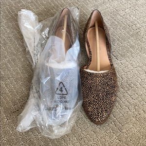 NIB 7 Madewell M. D’ORSAY FLAT CALF HAIR MB694